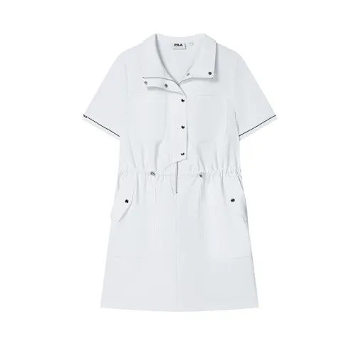 FILA Emerald Short Sleeved Dress Women's Early Snow
