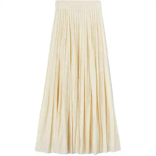 Loro Piana Casual Long Skirts Women's Ecru Moderate Long Other