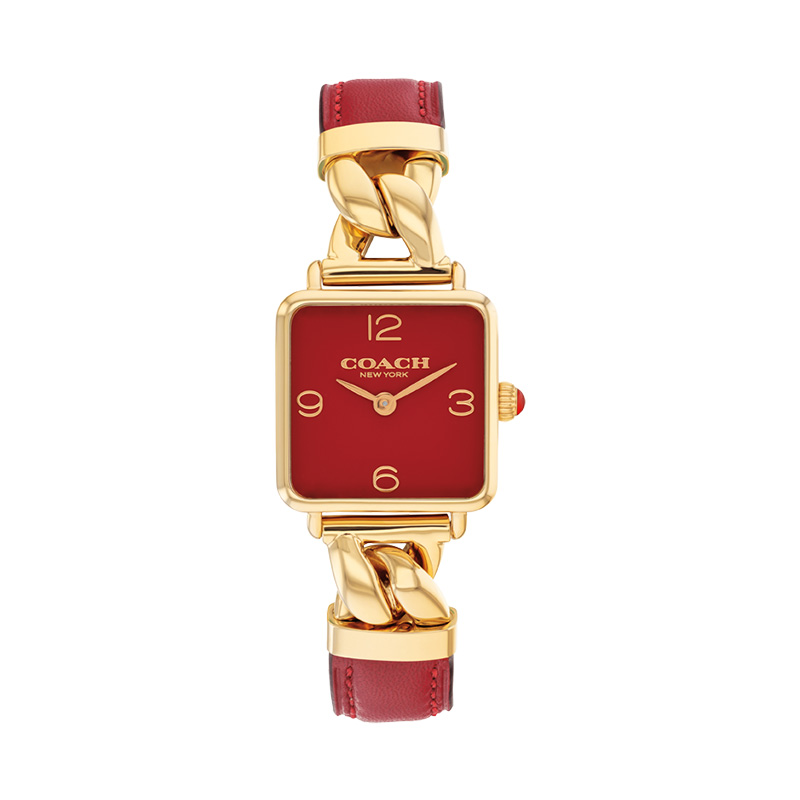 Женские часы COACH Cass (красные)