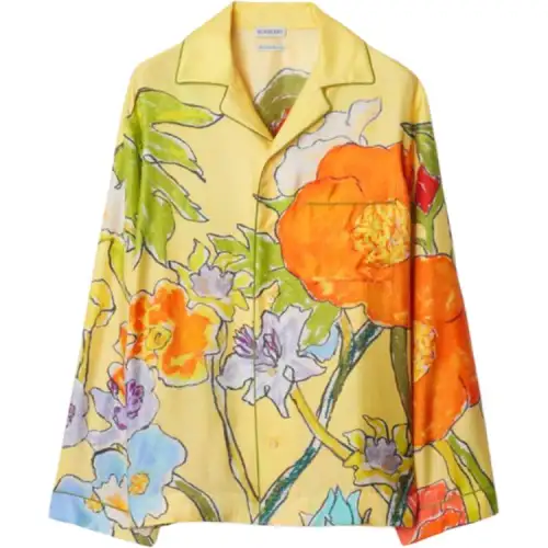 Burberry SS25 Shirt Women's Cheese Color