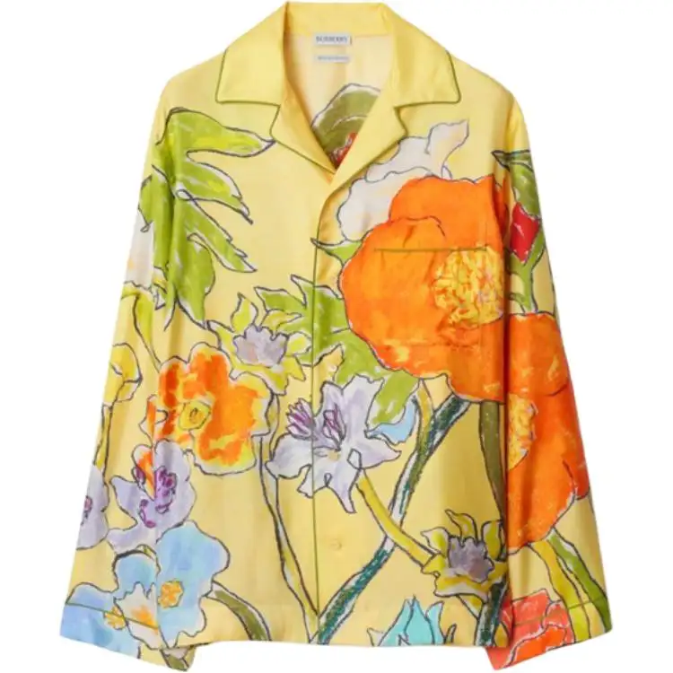 Burberry SS25 Shirt Women's Cheese Color