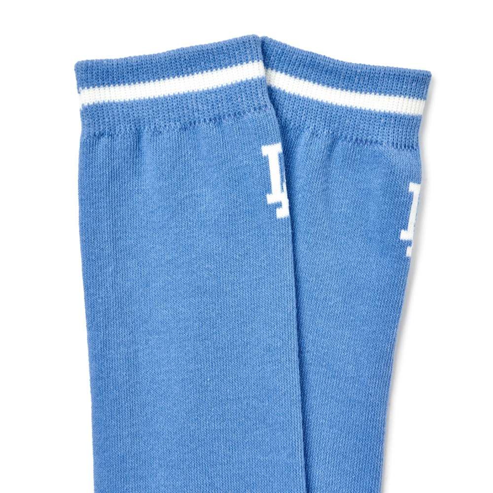 MLB Base Logo Knee High Socks Men’s 1 Pack Blue
