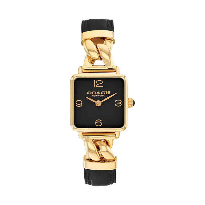 COACH Cass Wrist Watches Quartz Movement Black Dial Women's Watch