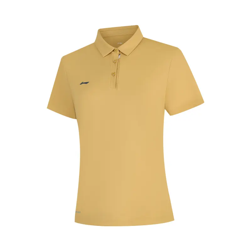 Li Ning Polo Shirt Women's Earth Yellow