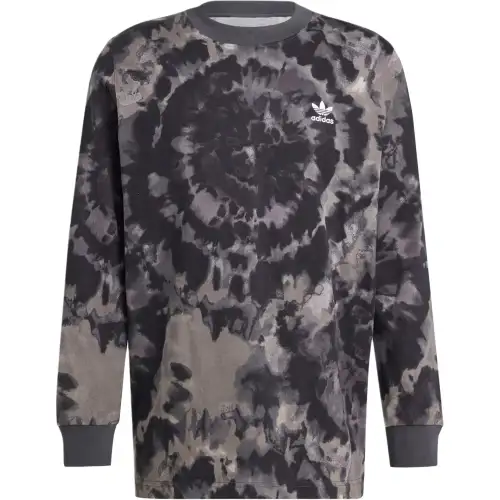 Adidas Tie Dyed Long Sleeve T Shirt