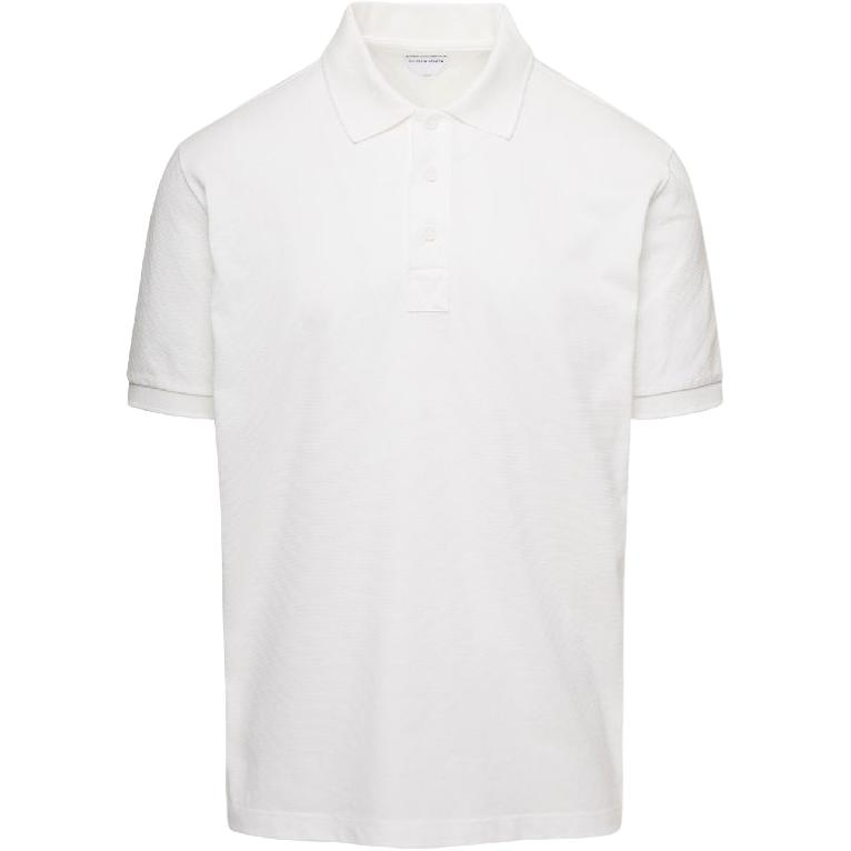 Мужская футболка Polo Bottega Veneta (белая)