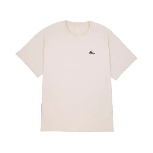 Converse T Shirt Unisex Natural Ivory