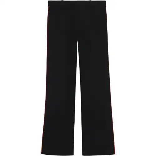 【Previous Season】Viscose bootcut trousers