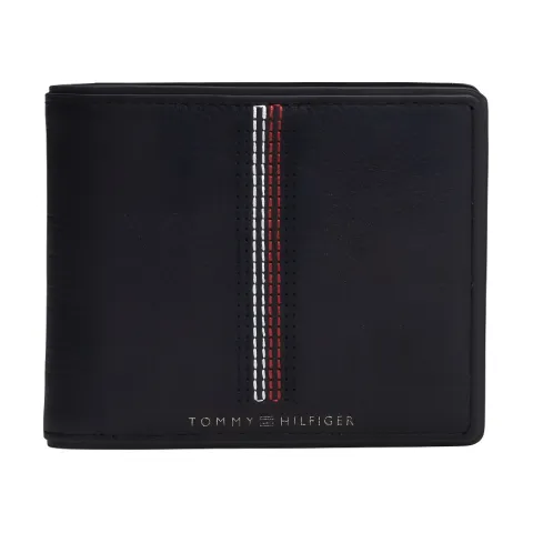 Tommy Hilfiger Leather Wallet Regular Men's Black