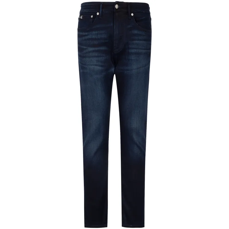 Calvin Klein Jeans Men's Black Moderate Tapered Pants