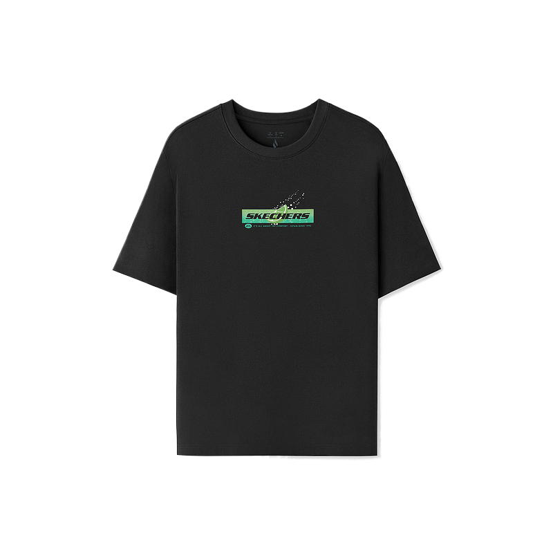 Футболка Skechers Brand Logo T-shirt (черная)