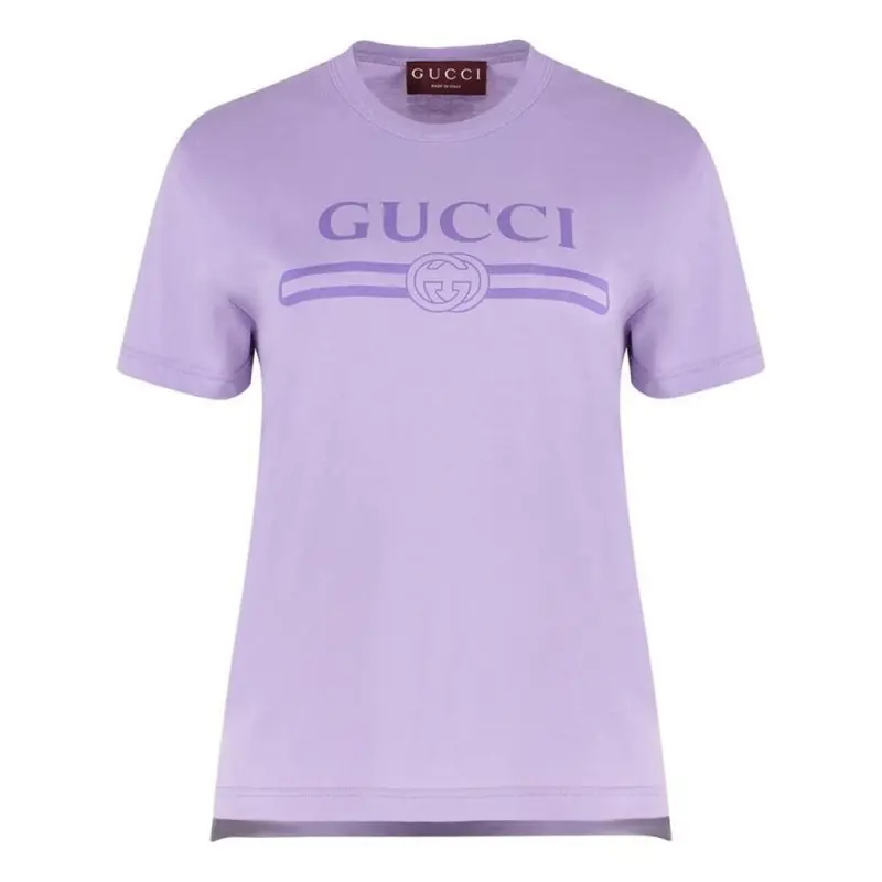 Gucci Logo Printed Jersey T-Shirt
