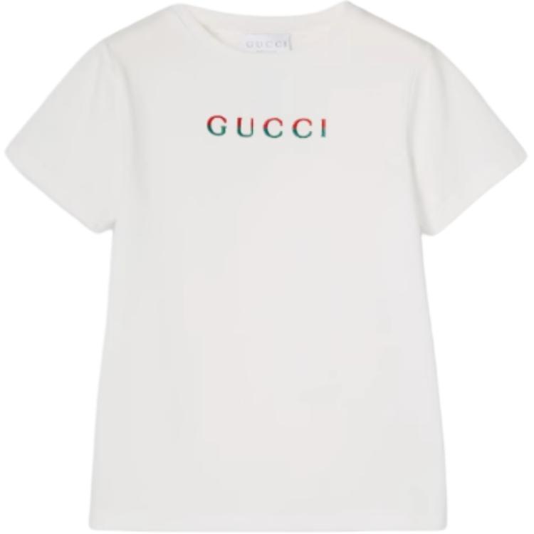 Мужская футболка Gucci GUCCIT SS25 (белая с кантом)
