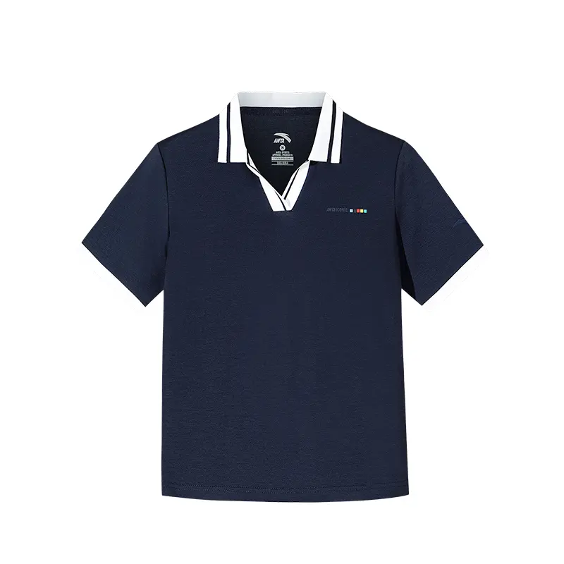 Anta Life Collection Polo Shirt Women's Zeus Blue