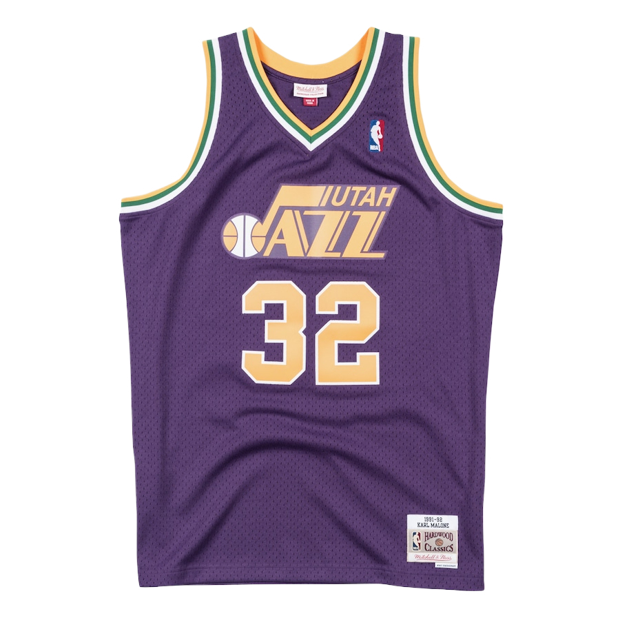 Mitchell Ness "NBA Utah Jazz 91 Karl Malone" Swingman jersey vest top