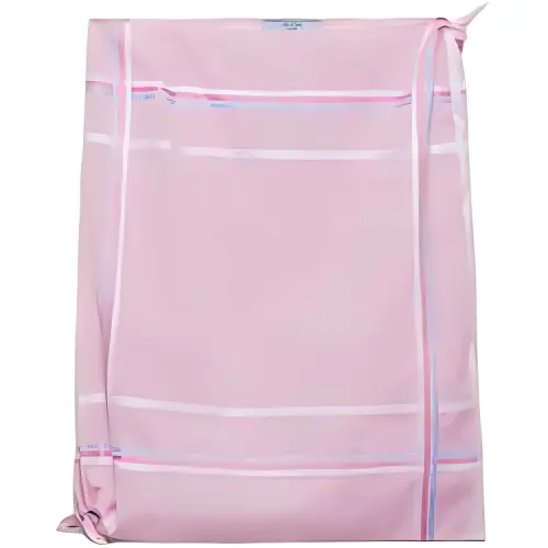 PRADA Checked Cotton Miniskirt