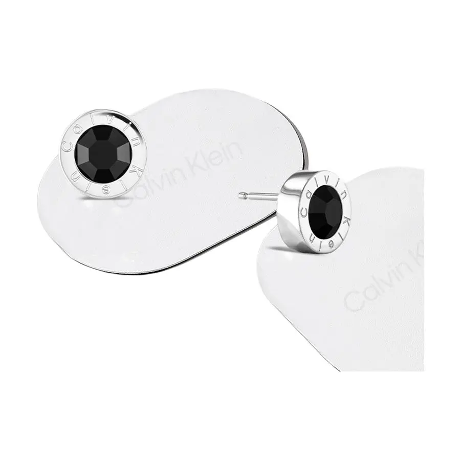 CALVIN KLEIN Steel Stud Earrings Men's Steel