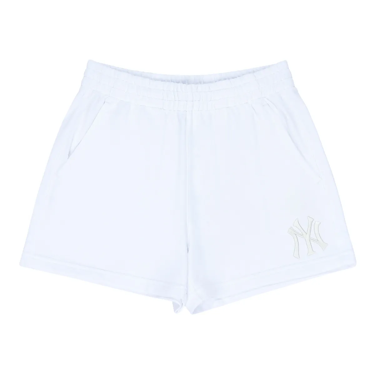 MLB Basic Logo Casual Shorts Women's White