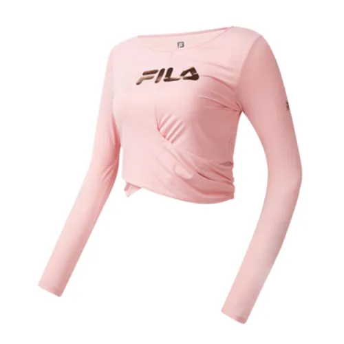 FILA Yoga T Shirt Women's Floral Pink LP