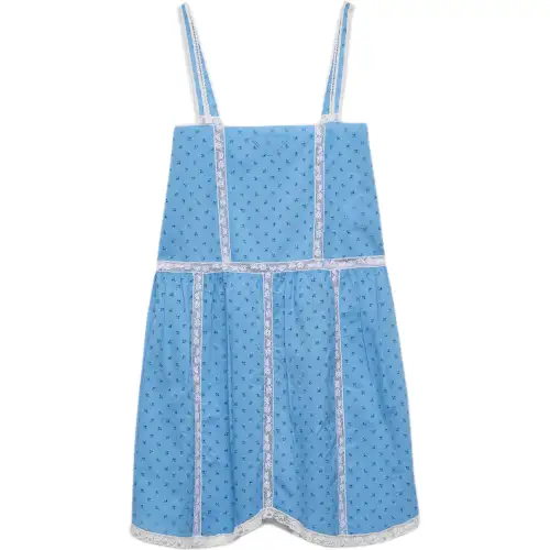PRADA Slip Dresses Women's Blue Moderate Short