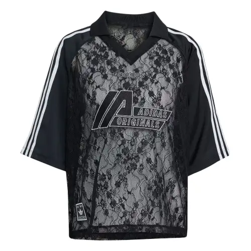 Adidas Originals LACE Soccer Jersey Women's Black