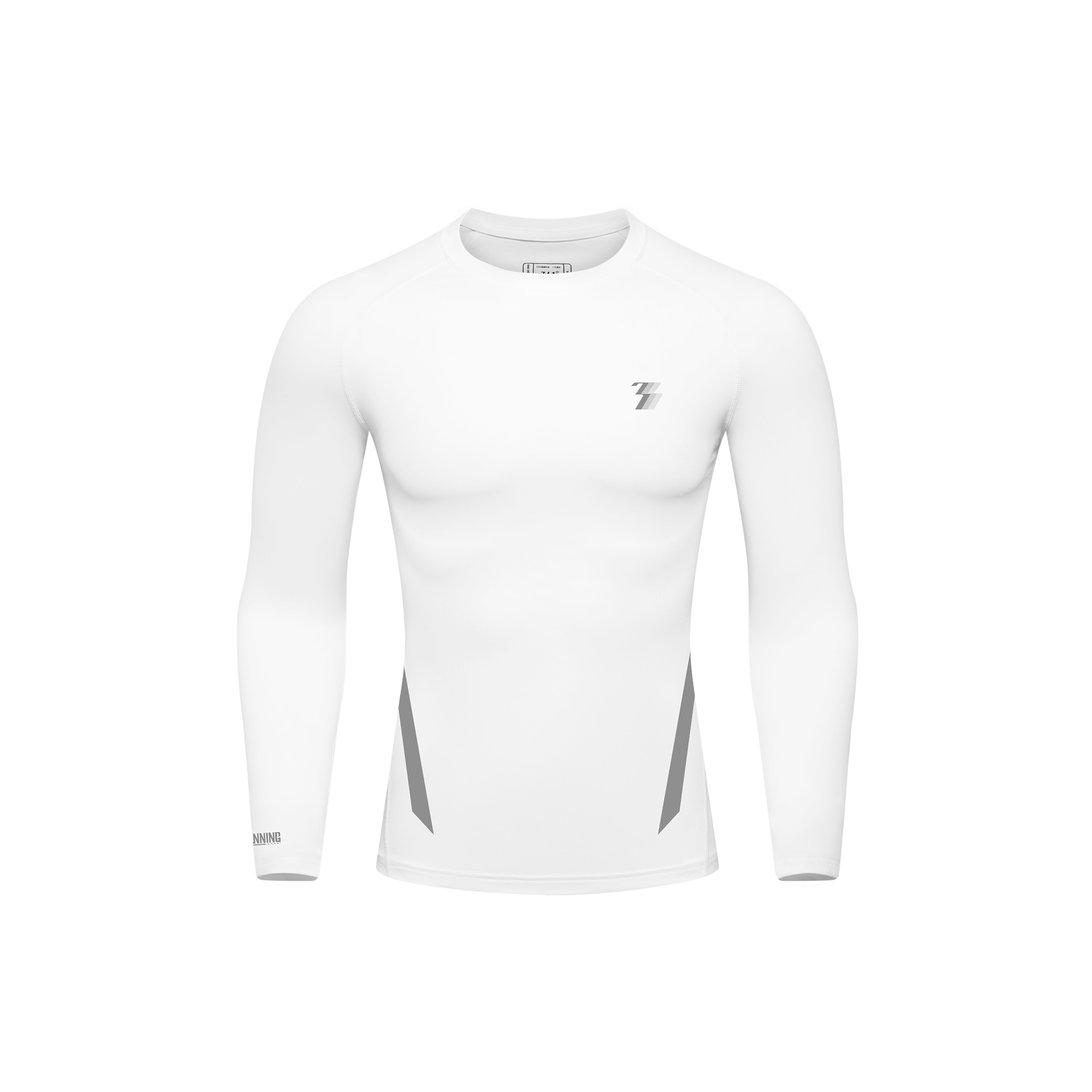361° Quick dry breathable basketball sports long-sleeve with a round collar for training for gym for men and women, absorbs sweat and smell, for running