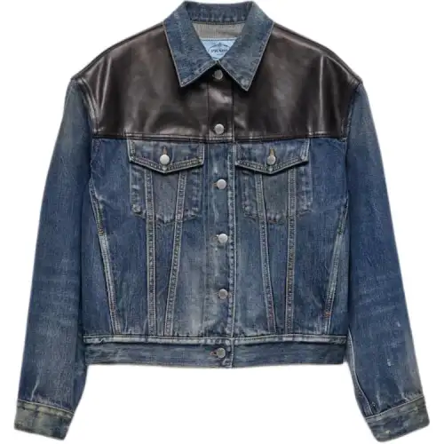 PRADA Panelled Denim Jacket