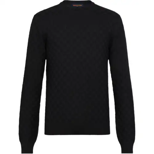 LOUIS VUITTON Sweater Men's Black