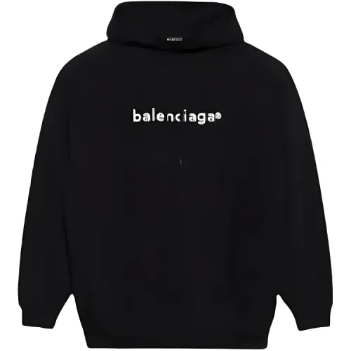 Balenciaga Women'ss New Copyright Medium Fit Hoodie