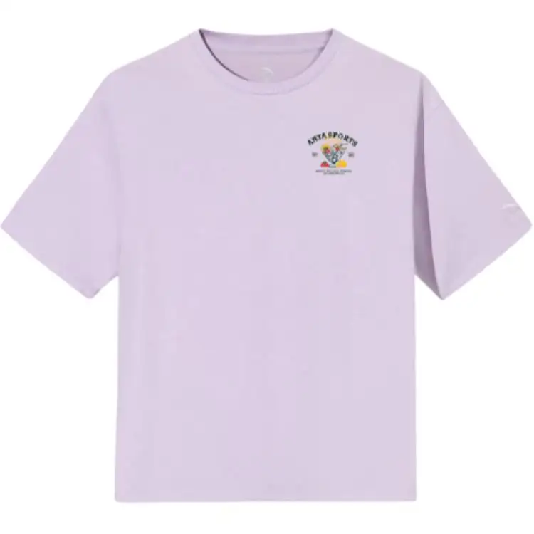 Anta Life Collection T Shirt Women's Twilight Mountain Purple