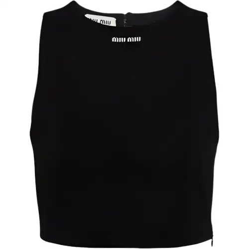 MIU MIU FW22 Tank Top Women's Black