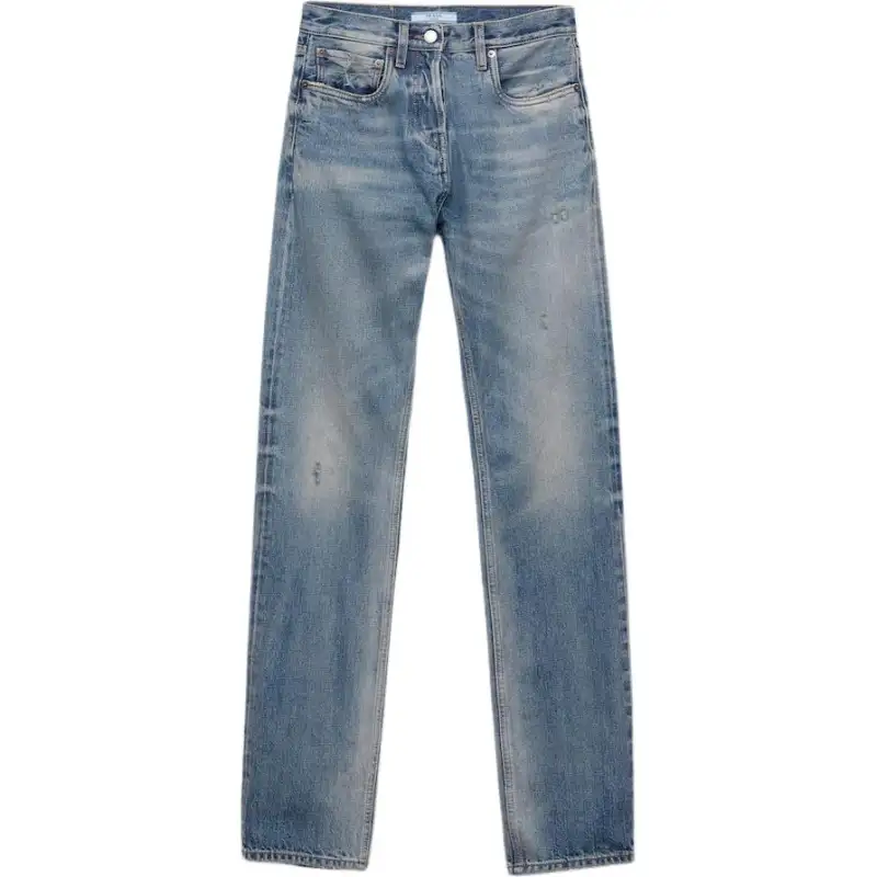 PRADA FW25 Jeans Women's Marine Blue