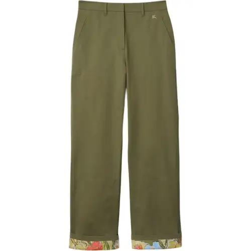 Burberry x Highgrove Casual Pants Women's Green