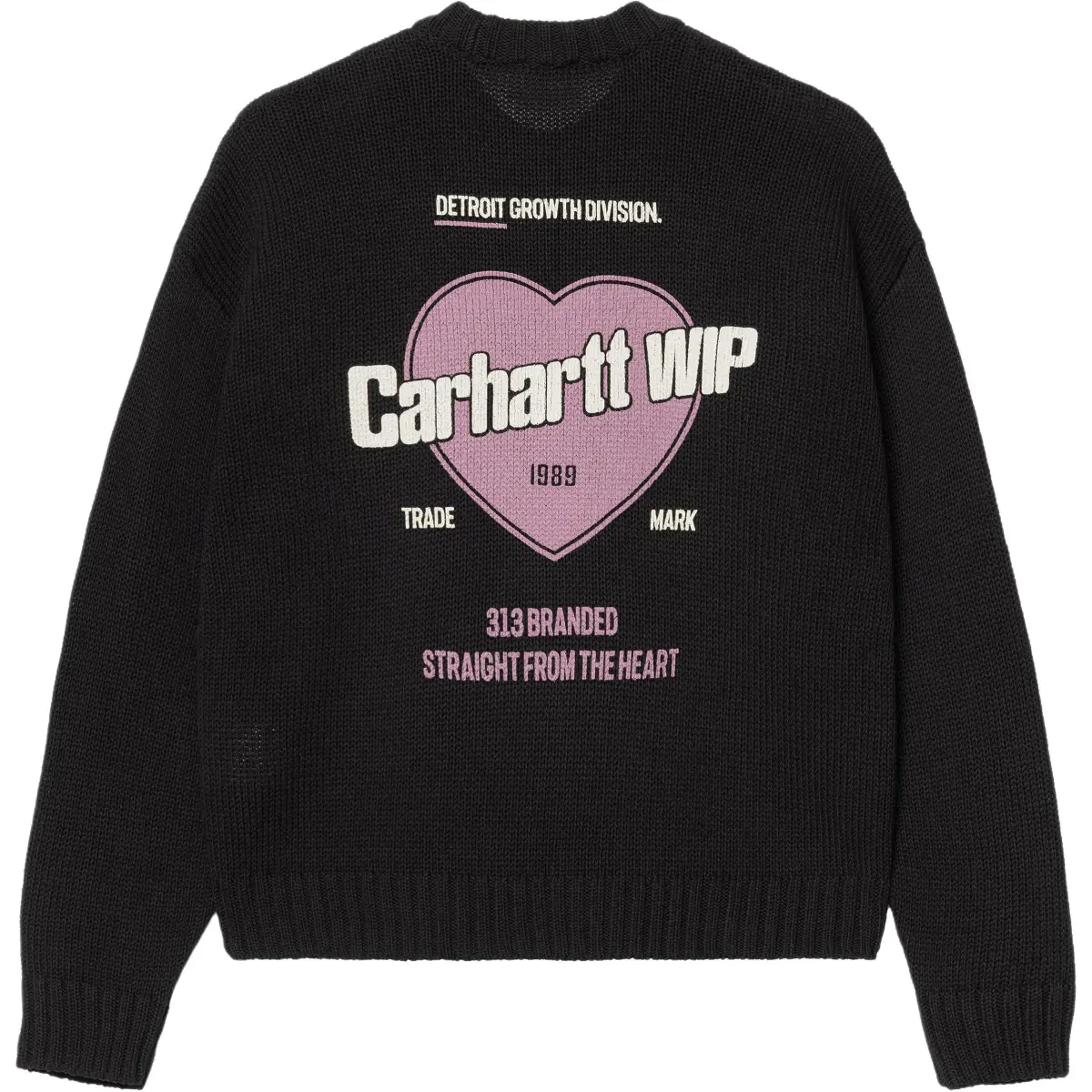 Carhartt Wip logo-detail heart-print sweater