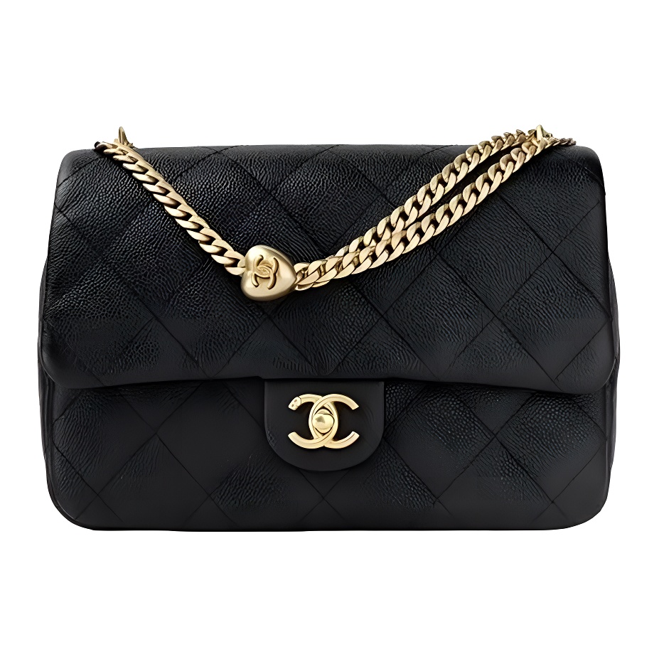 Женская сумка Chanel (черная)