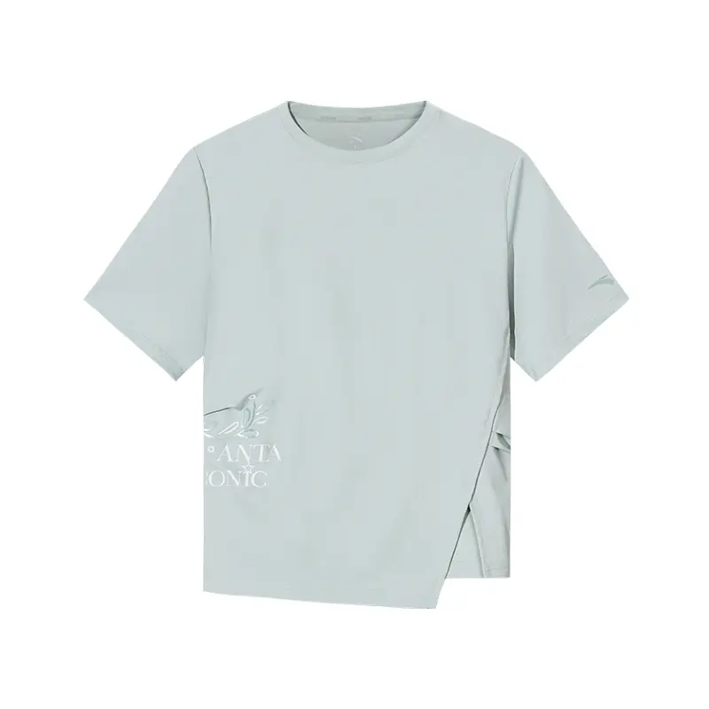 Anta Life Collection T Shirt Women's Refreshing Blue