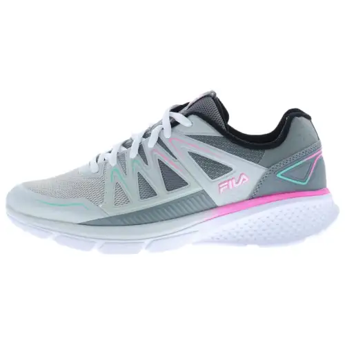 FILA Memory Speedstride Revo Grey Grey Pink Women's