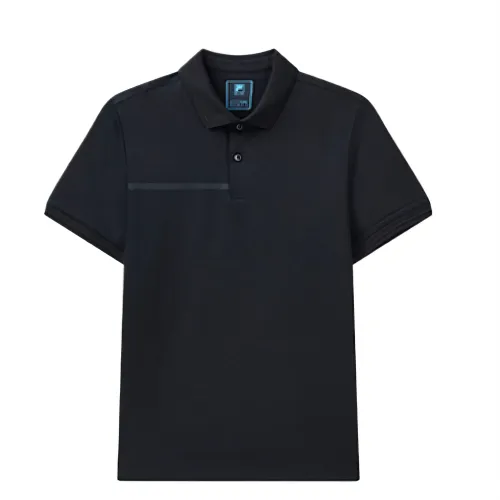 FILA Polo Shirt Men's Jet Black BK