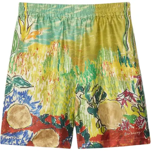 Burberry x Highgrove Casual Shorts Men's Multicolor