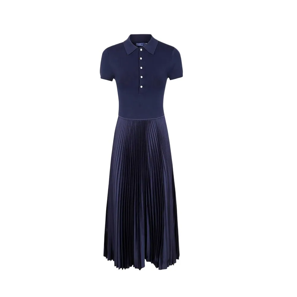 Polo Ralph Lauren Short Sleeved Dress Women's Blue