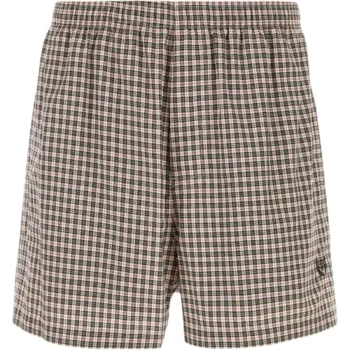 Balenciaga Checked Bermuda Shorts
