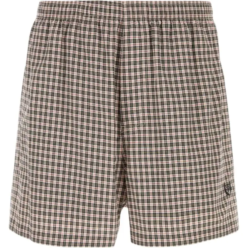 Balenciaga Checked Bermuda Shorts