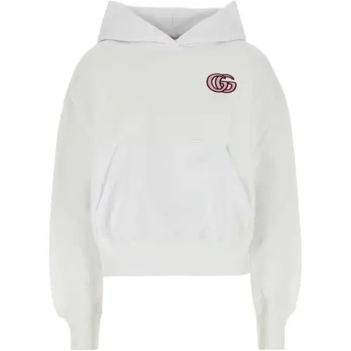 Gucci Logo Embroidered Hoodie