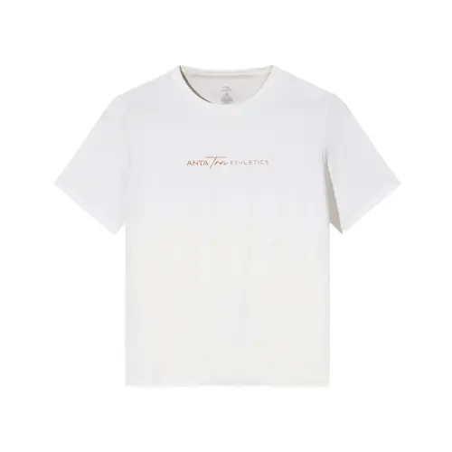 Anta Variety Training Collection T Shirt Women's Papyrus White