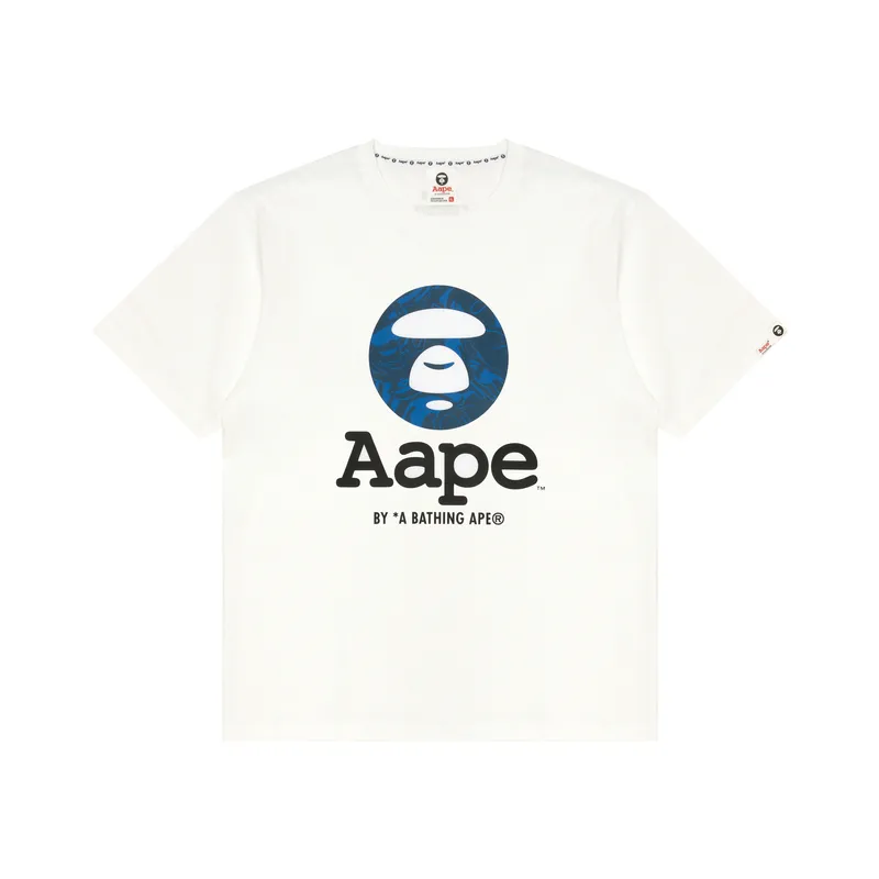 Aape By *A Bathing APE® Logo print T shirt