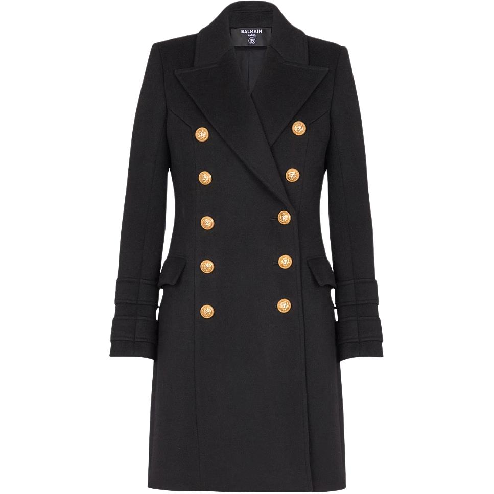 Женские куртка BALMAIN (черная)