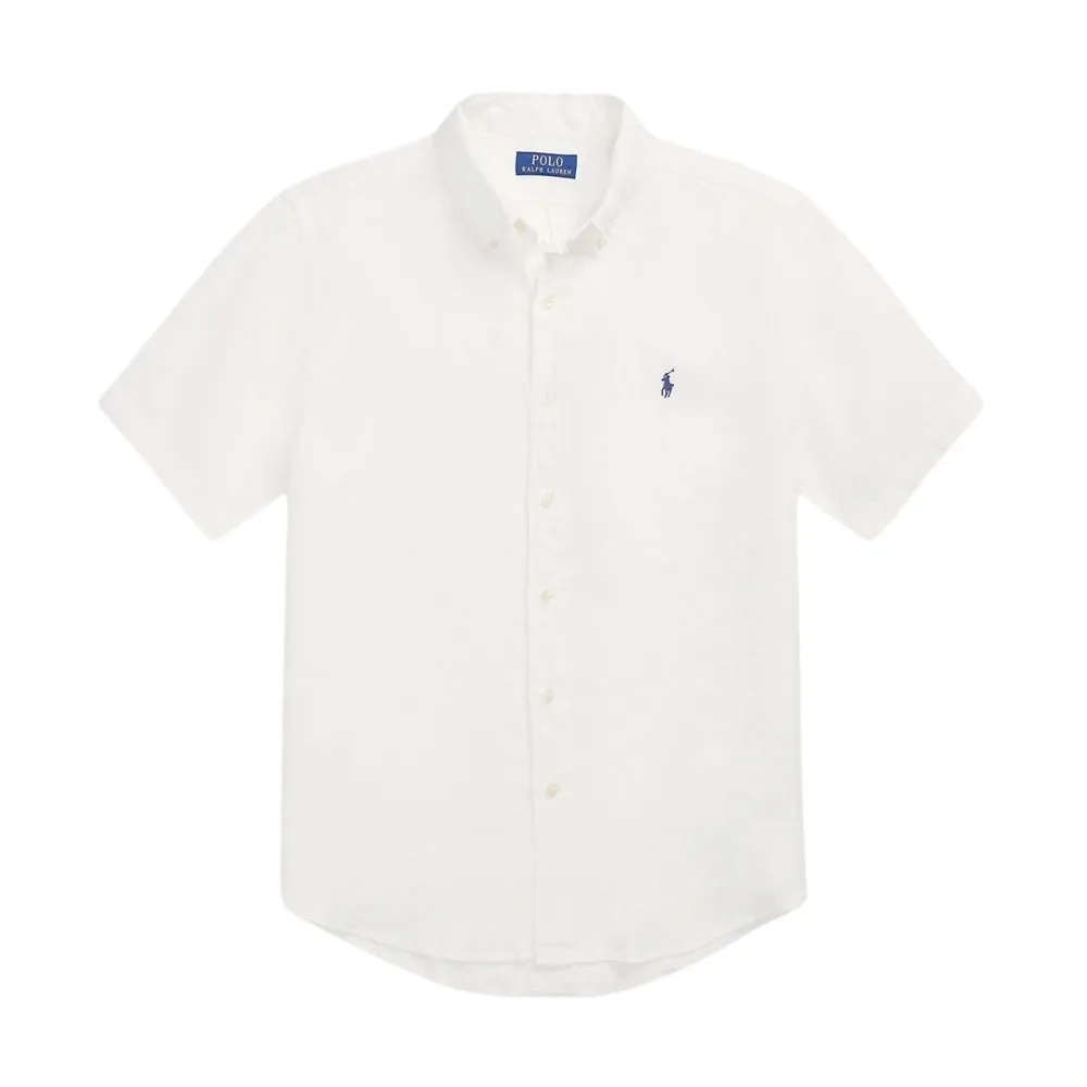 Polo Ralph Lauren Logo Embroidered Short Sleeved Shirt