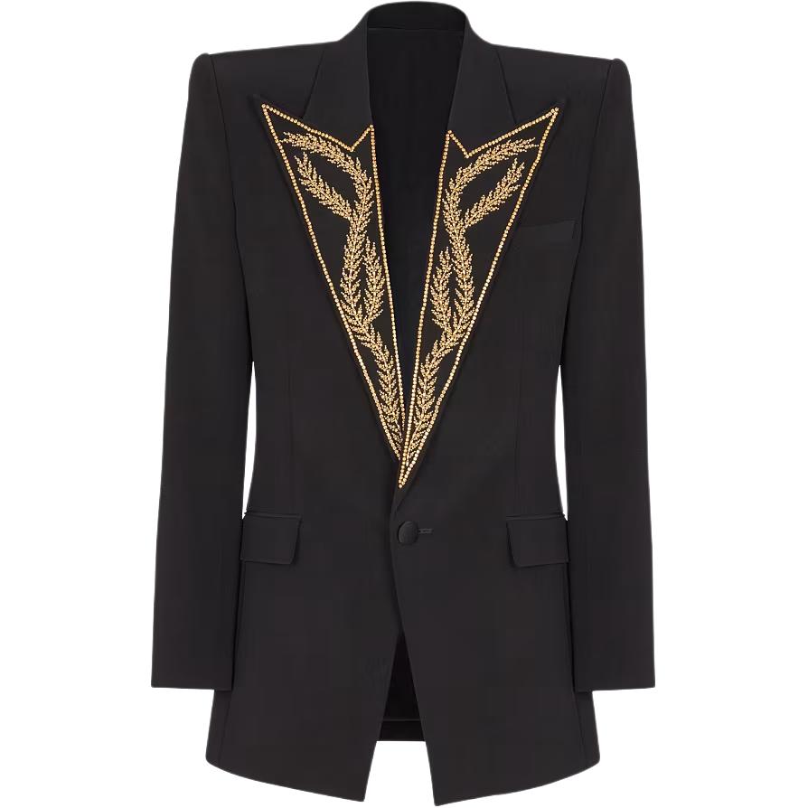 Мужская куртка BALMAIN (черная)