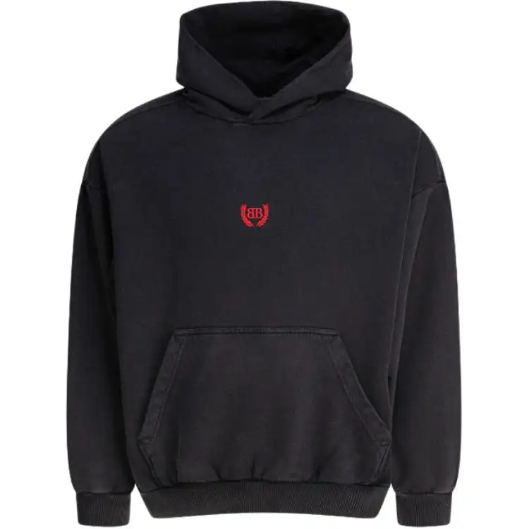 Balenciaga embroidered logo hoodie