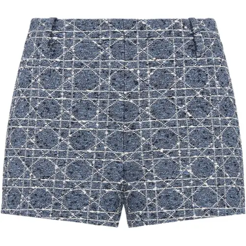 DIOR Casual Shorts Women's Blue